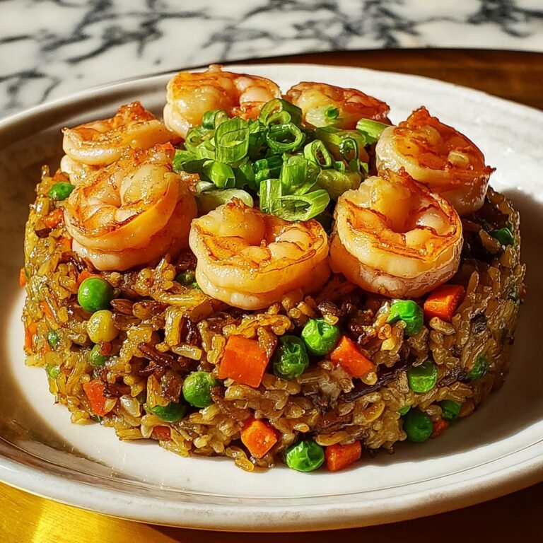 Savory Shrimp Dirty Rice Skillet Recipe