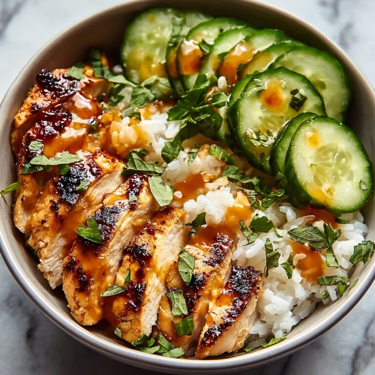 Spicy Honey-Ginger Chicken Bowls with Irresistible Yum Yum Sauce Recipe