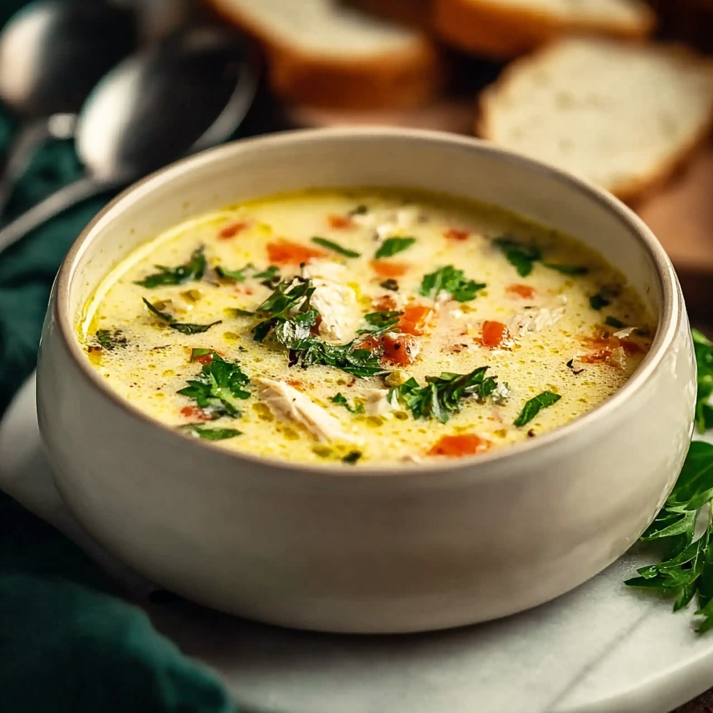 Creamy Tuscan Chicken Soup for Ultimate Comfort and Flavor Recipe - Recipe Image
