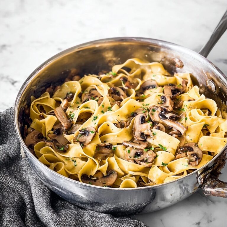 Vegetarian Mushroom Stroganoff Recipe
