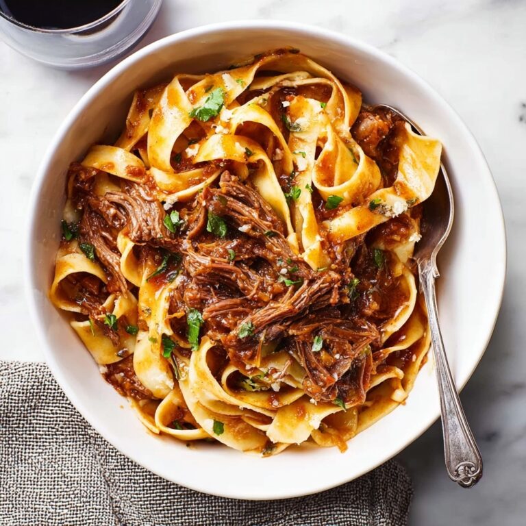 Instant Pot Short Rib Ragù with Pappardelle Recipe
