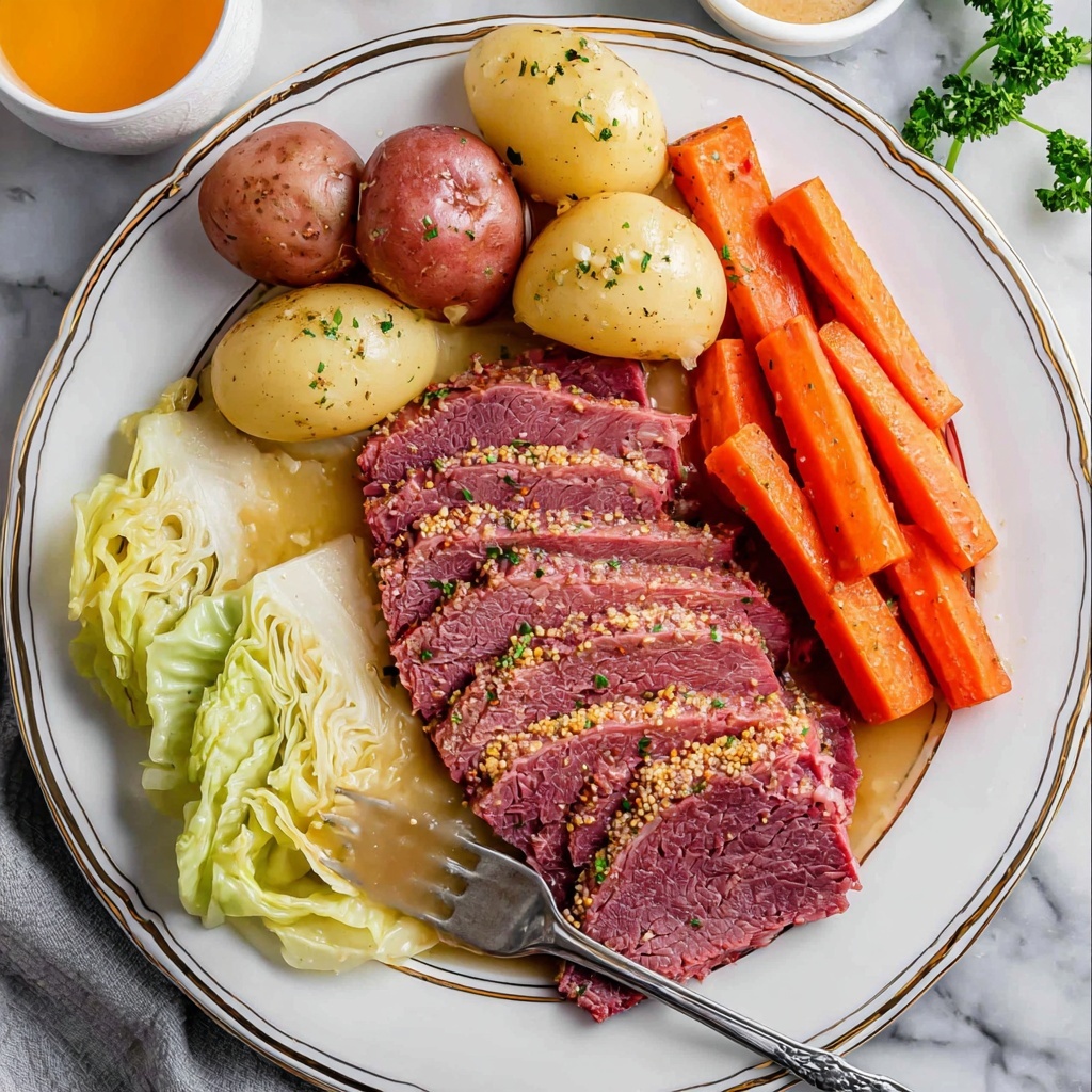 Corned Beef and Cabbage with Beer and Ginger Beer Recipe - Recipe Image