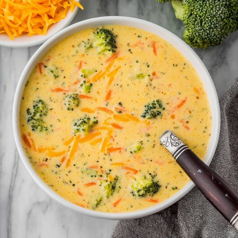 Broccoli Cheddar Soup Recipe