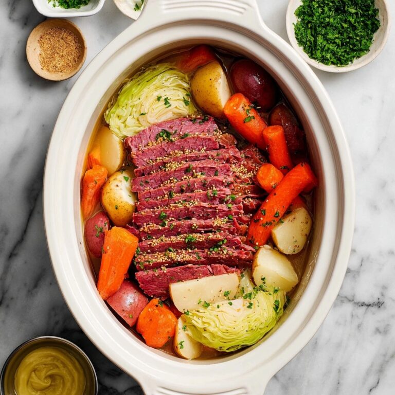 Slow Cooker Corned Beef and Cabbage Recipe