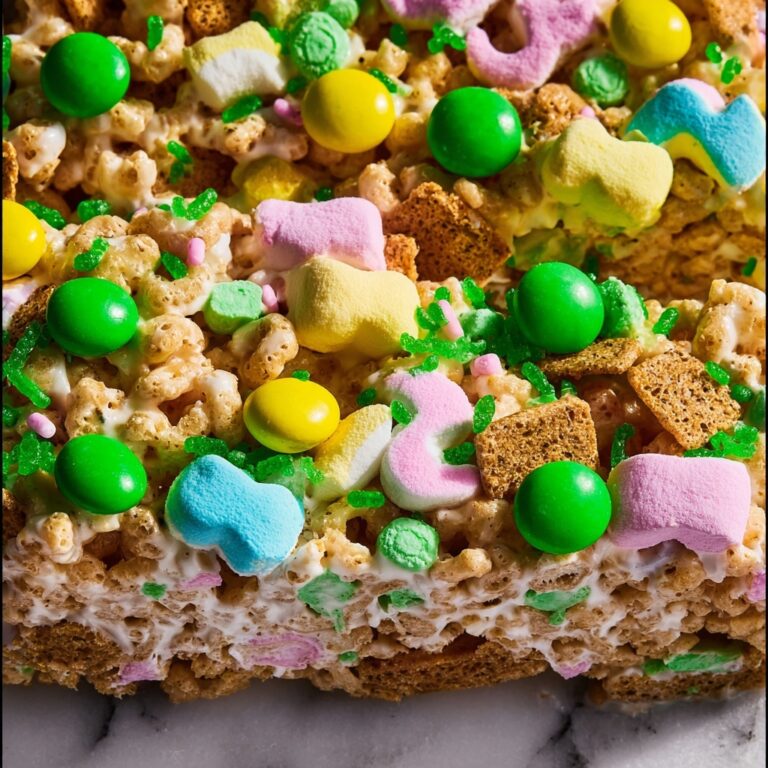 Leprechaun Bait: Green & Gold White Chocolate Snack Mix Recipe