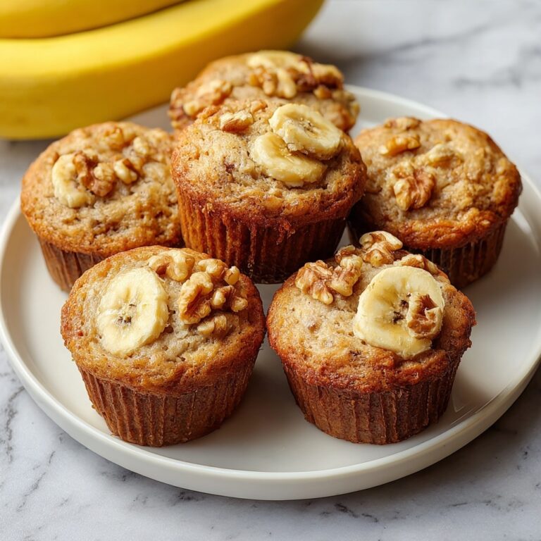 Healthy Greek Yogurt Banana Muffins Recipe