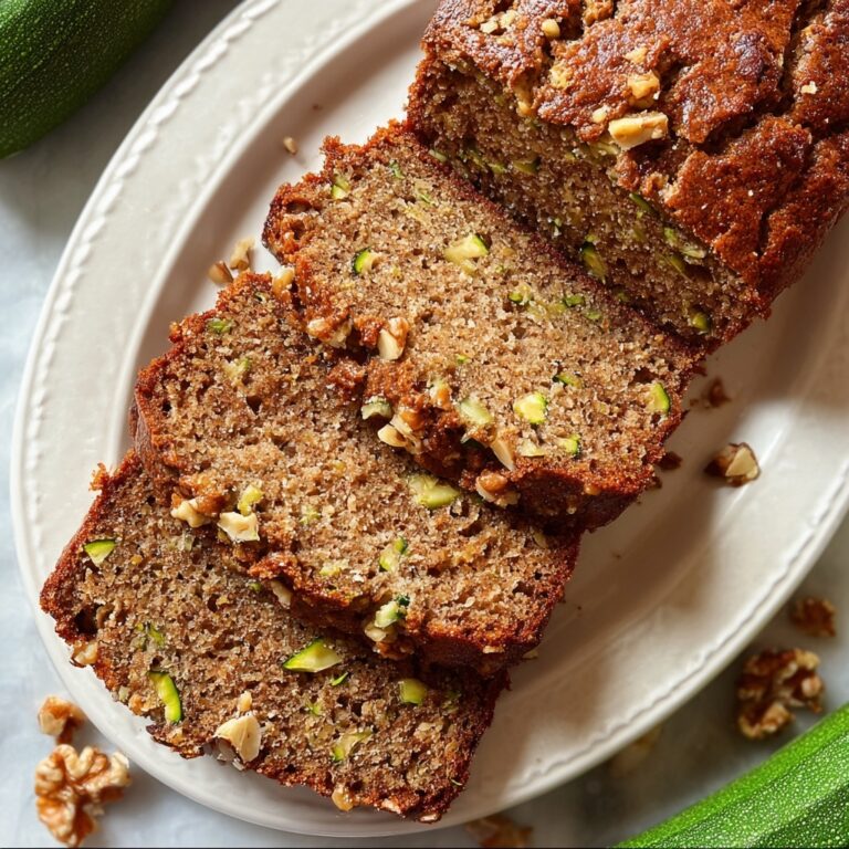 Moist Cinnamon-Spiced Zucchini Bread Recipe
