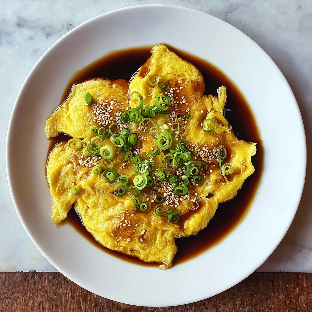 Scrambled Eggs with Soy Sauce Recipe - Recipe Image