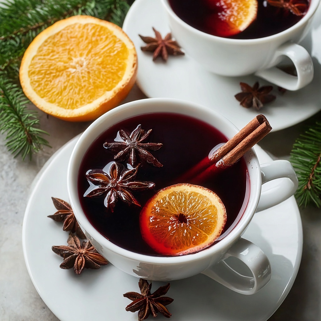 Warm Spiced Red Mulled Wine Recipe - Recipe Image