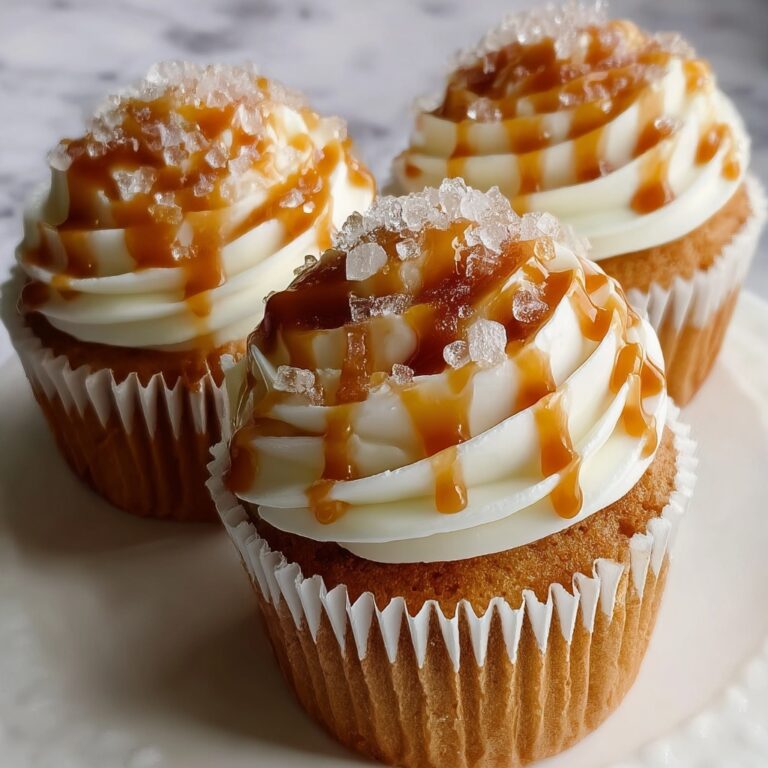 Salted Caramel Cupcakes Recipe