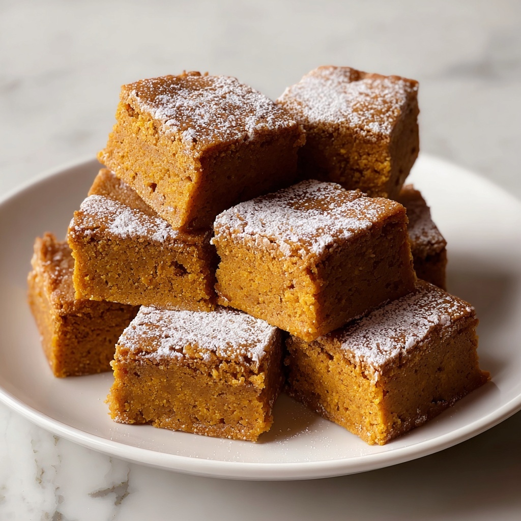 Pumpkin Snickerdoodle Blondies Recipe - Recipe Image