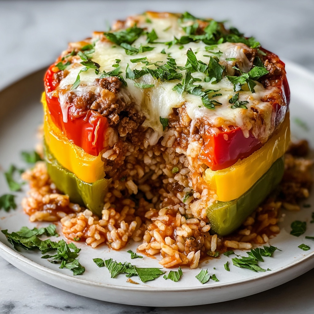 Stuffed Pepper Casserole Recipe - Recipe Image