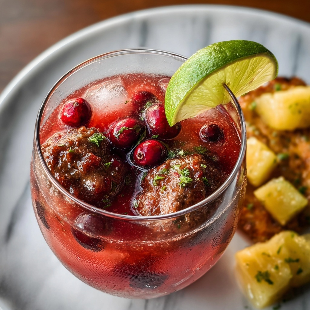 Cranberry Tequila Spritzer Recipe - Recipe Image