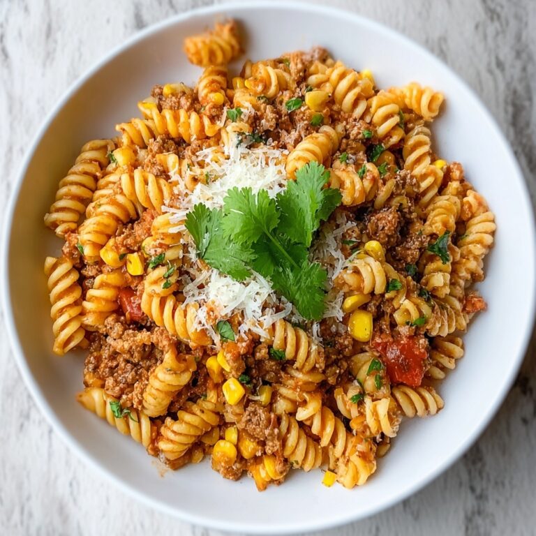 Cheesy Taco Pasta Recipe