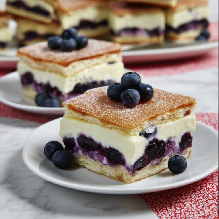 Blueberry Sopapilla Cheesecake Bars Recipe