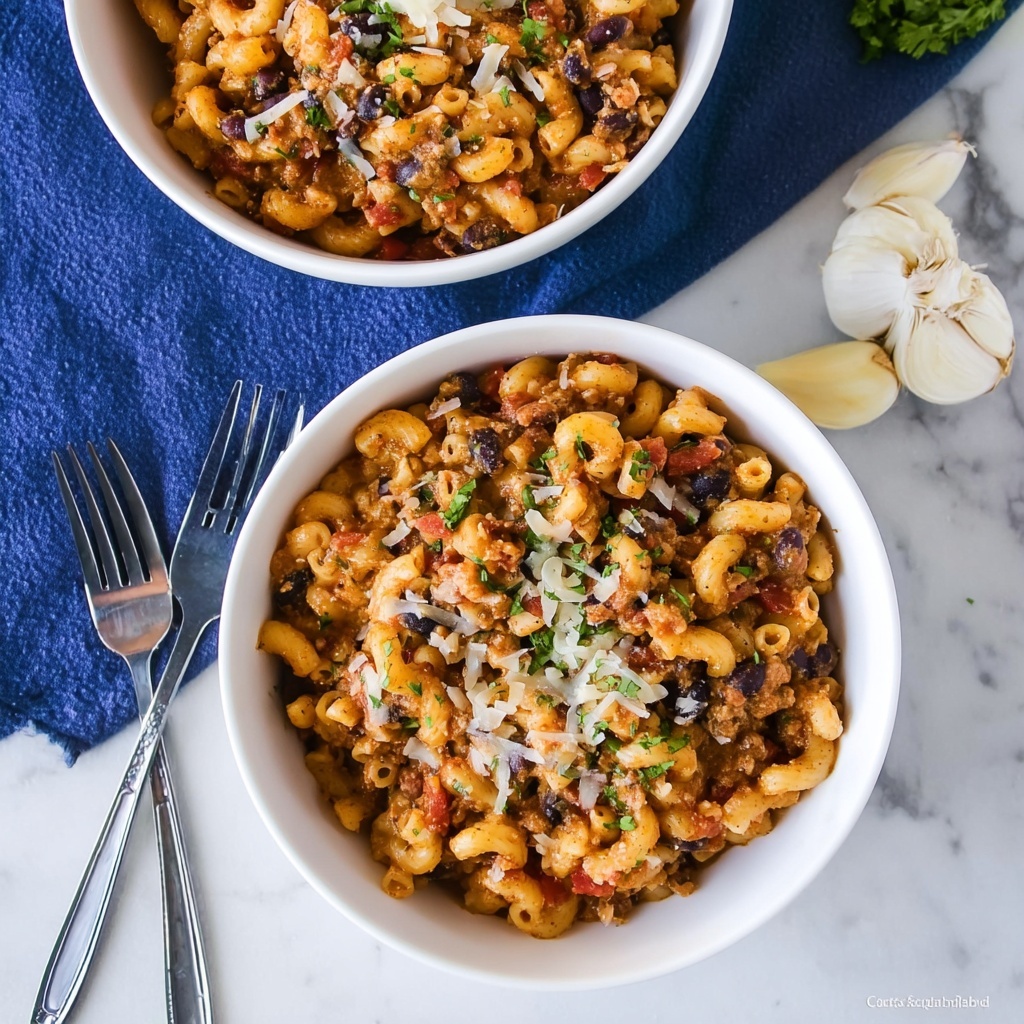 Chili Mac and Cheese Recipe - Recipe Image