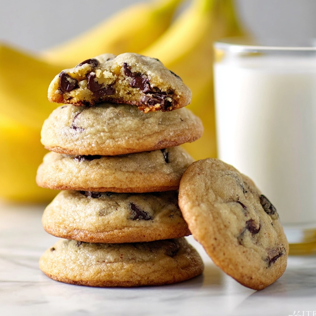 Banana Chocolate Chip Cookies Recipe - Recipe Image