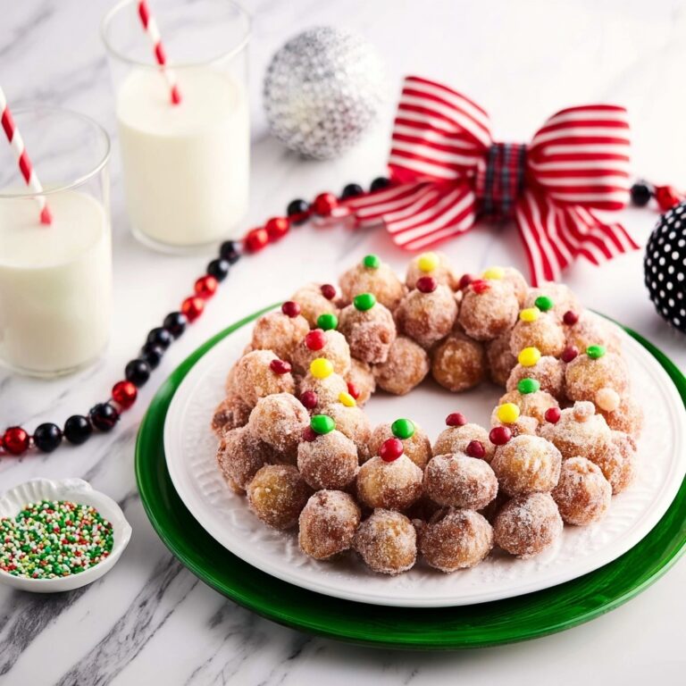 Christmas Donut Wreath Recipe