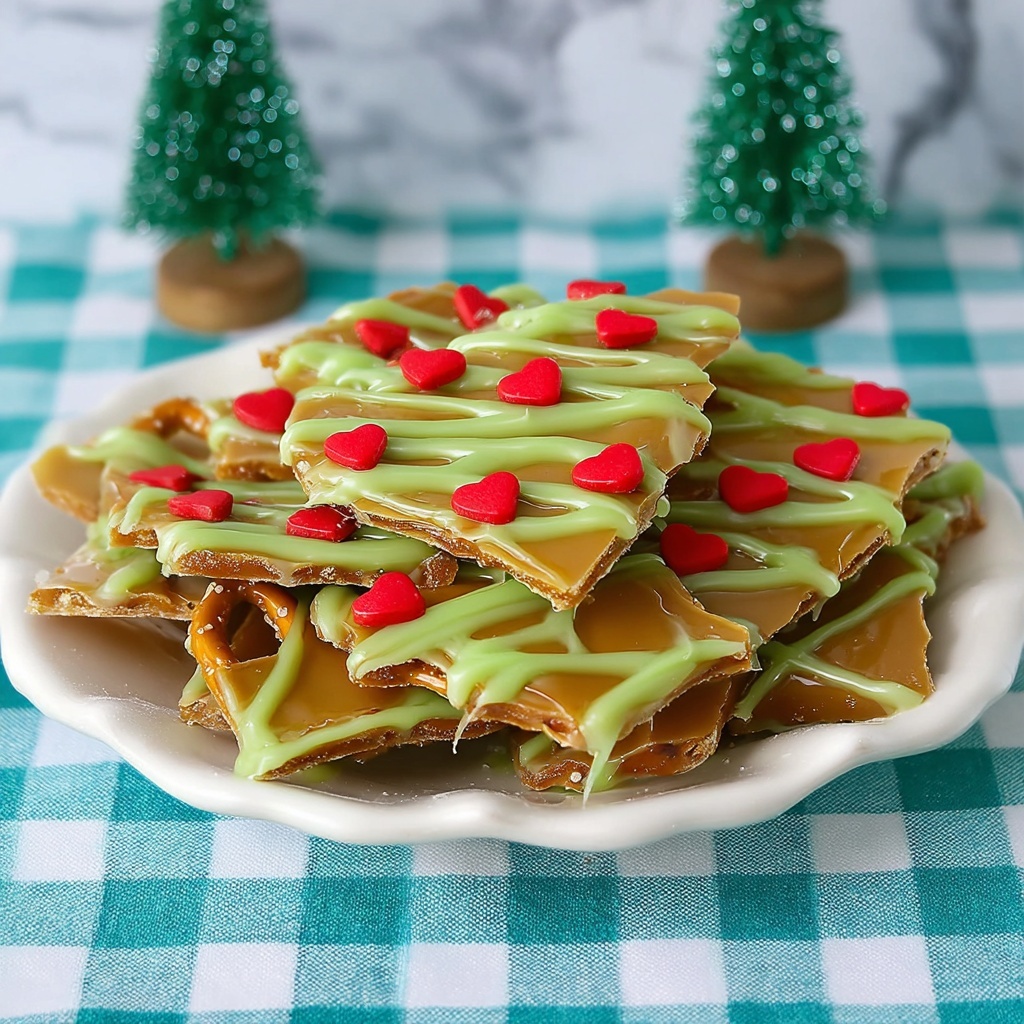 Grinch Brittle Recipe - Recipe Image