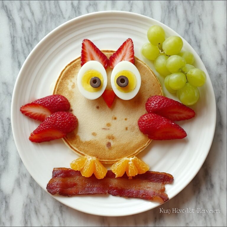 Owl Pancake Breakfast Recipe