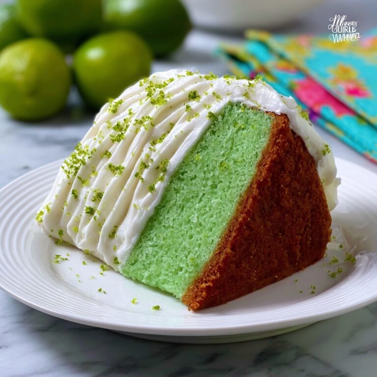 Key Lime Bundt Cake Recipe