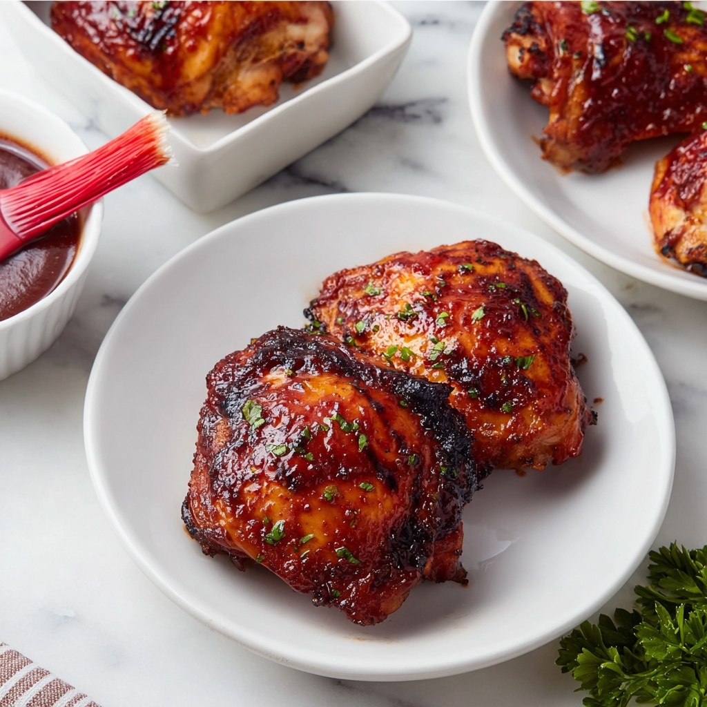 Air Fryer BBQ Chicken Thighs Recipe - Recipe Image