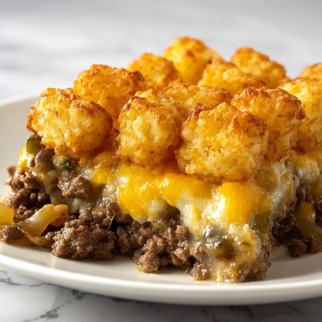 Tater Tot Casserole Recipe - Recipe Image