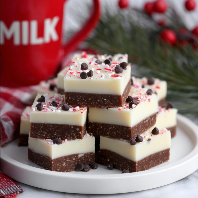 Peppermint Bark Fudge Recipe