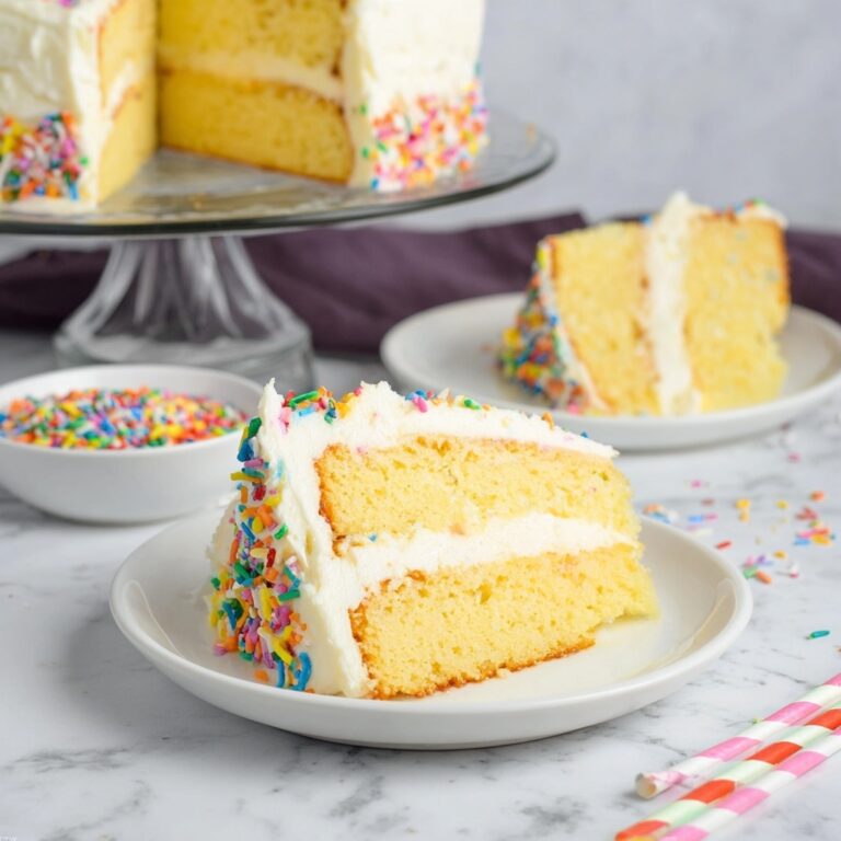 Vanilla Cake Recipe