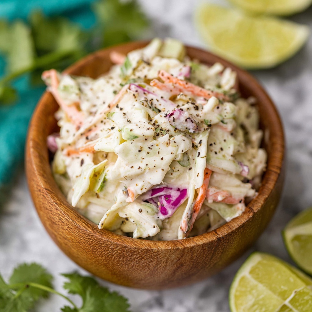Cilantro Lime Coleslaw Recipe - Recipe Image