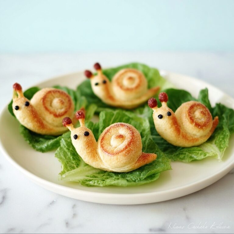 Snail Pesto Pinwheels Recipe