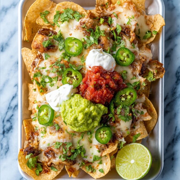 Sheet Pan Chicken Fajita Nachos Recipe