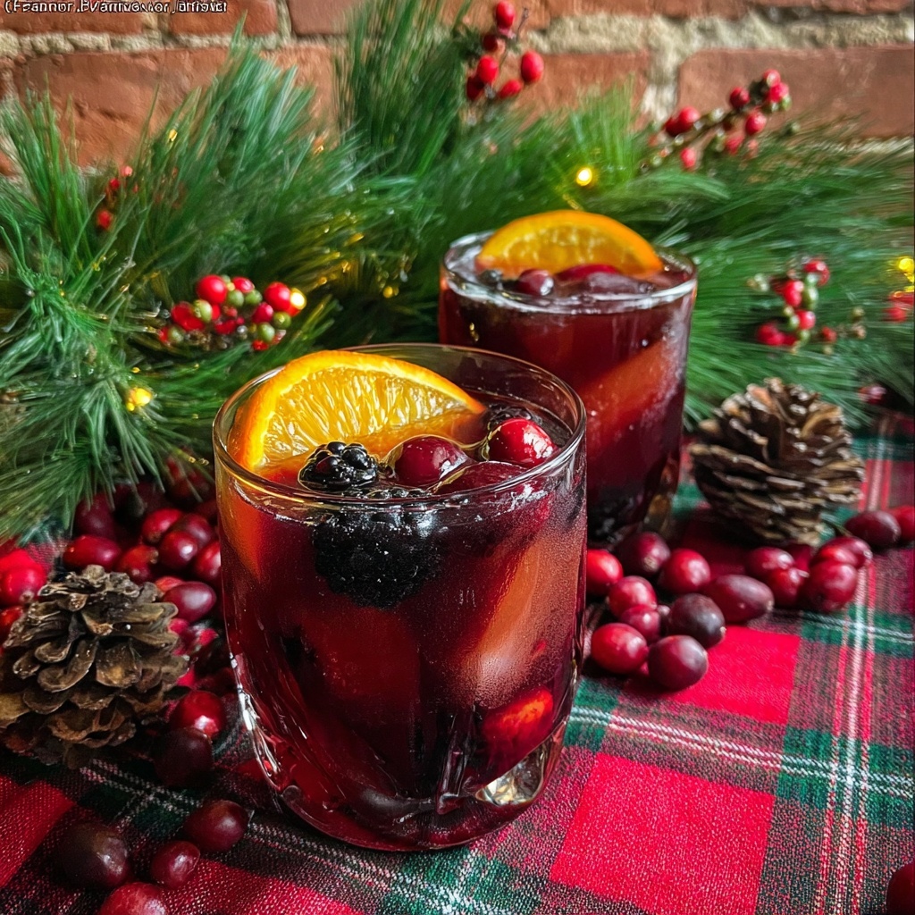 Blackberry Pomegranate Sangria Recipe - Recipe Image