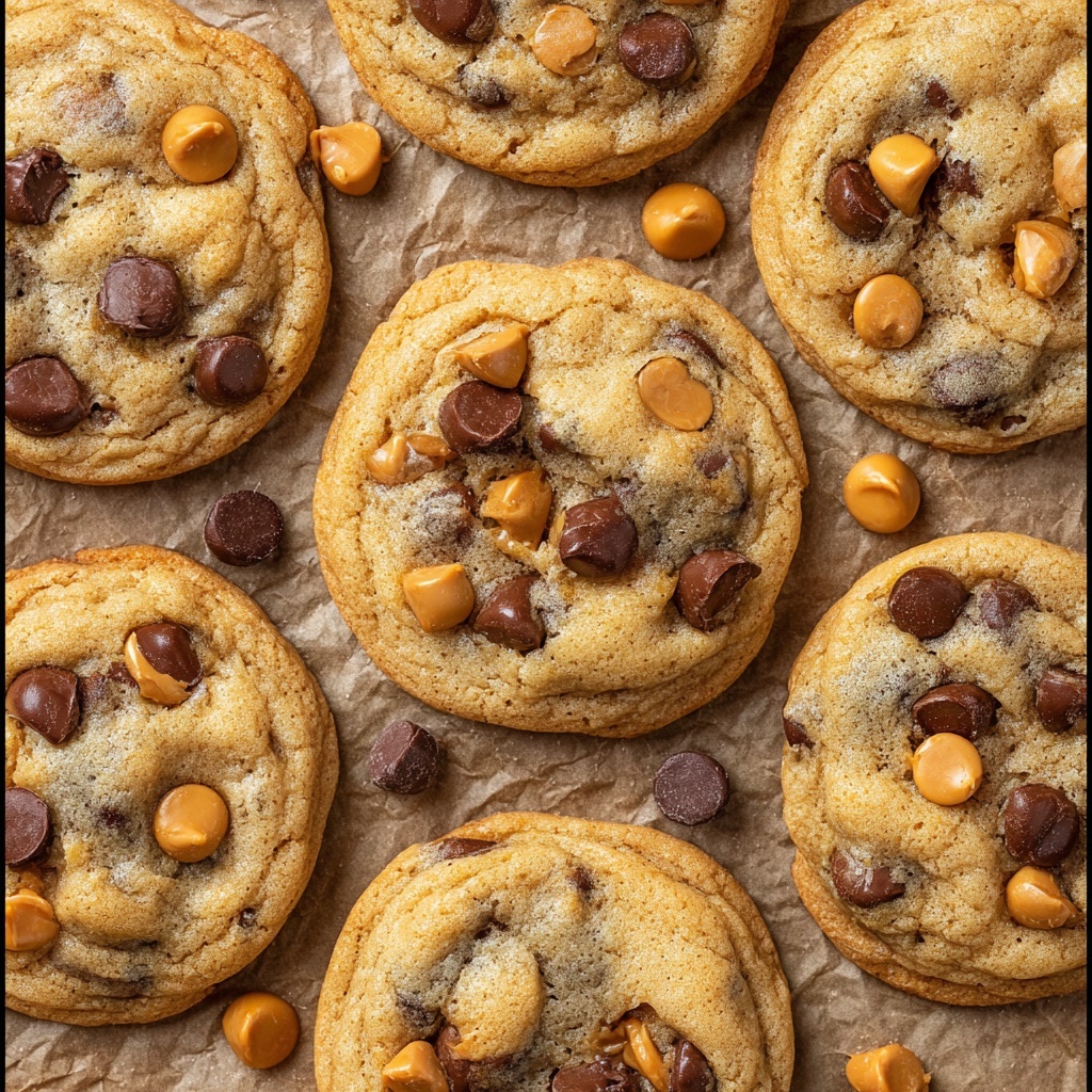 Butterscotch Chocolate Chip Cookies Recipe - Recipe Image