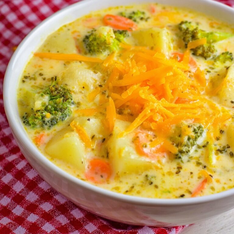 Creamy Broccoli and Potato Soup Recipe
