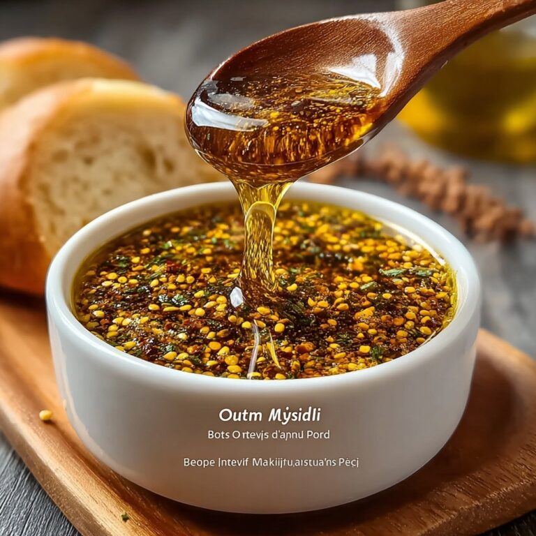 Irresistibly Easy Olive Oil Dip with Warm Bread Bliss Recipe