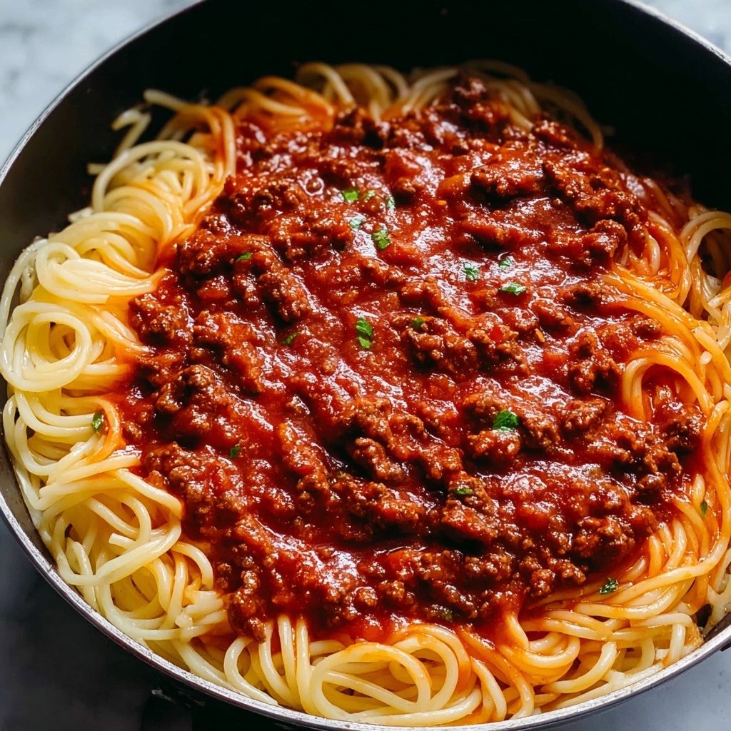 One Pot Pasta Bolognese: Quick, Comforting Family Favorite Recipe - Recipe Image