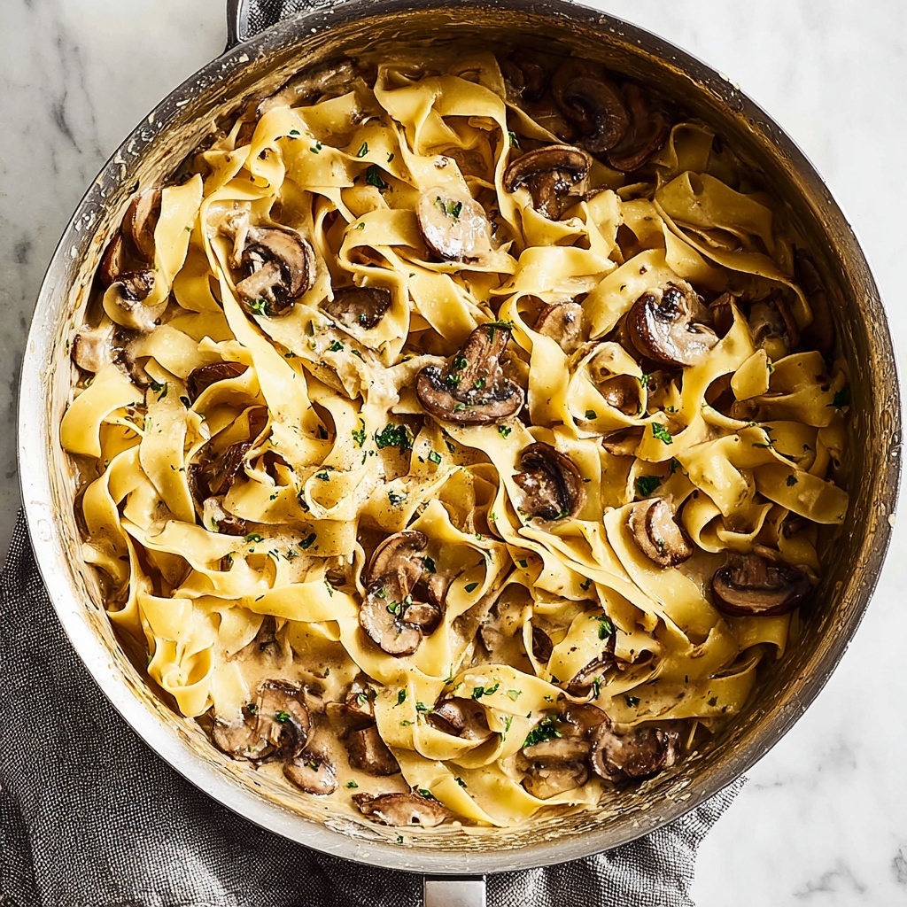 Vegetarian Mushroom Stroganoff Recipe - Recipe Image