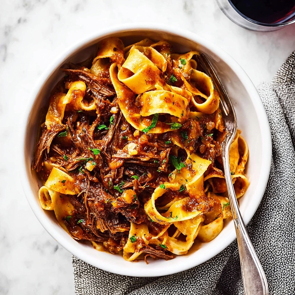 Instant Pot Short Rib Ragù with Pappardelle Recipe - Recipe Image