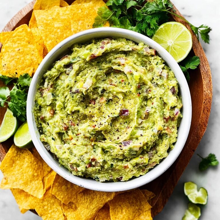 Easy Homemade Guacamole Recipe