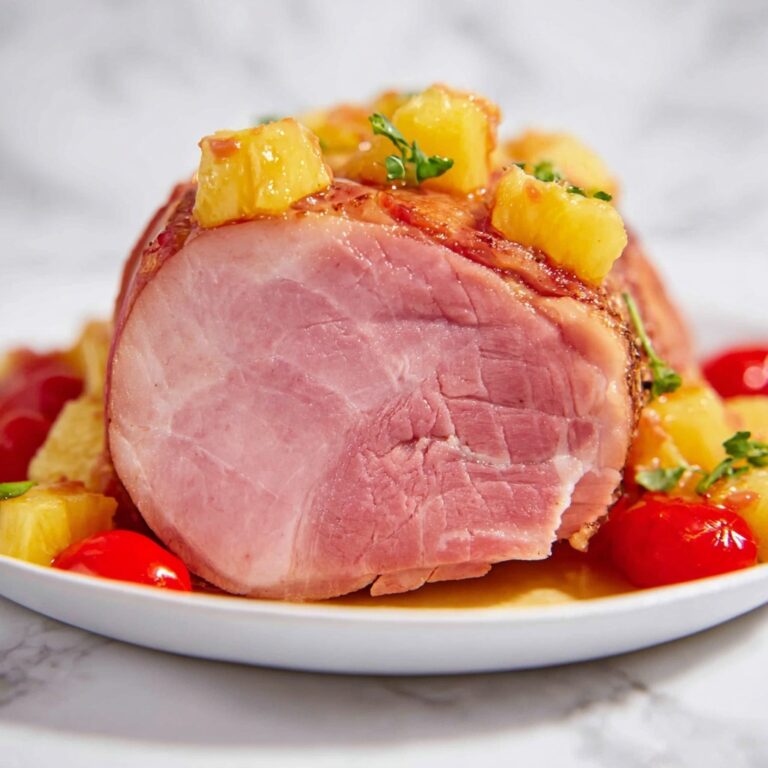 Crockpot Brown Sugar Pineapple Ham Recipe