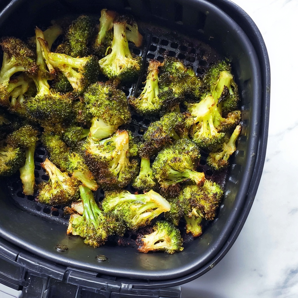 Air Fryer Parmesan Garlic Broccoli Recipe - Recipe Image