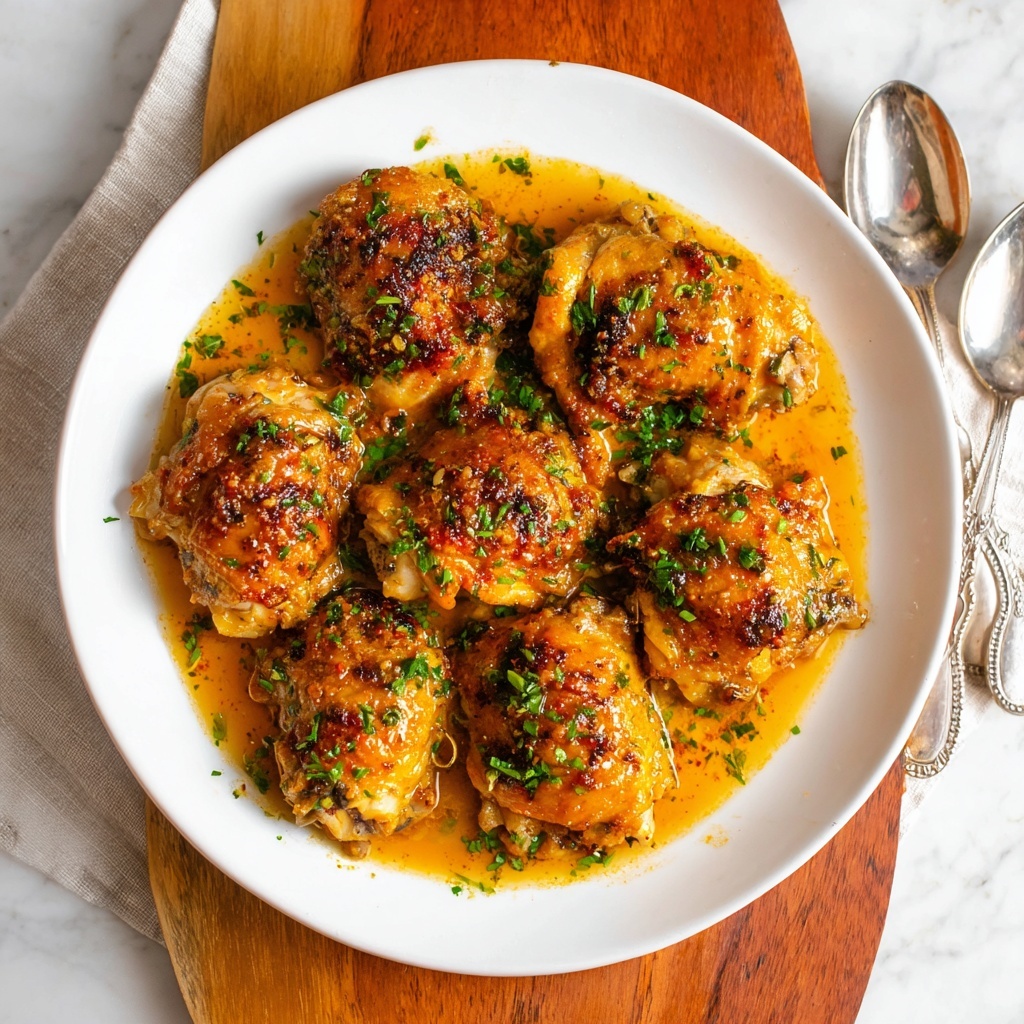 Instant Pot Chicken Thighs with Savory Gravy Recipe - Recipe Image