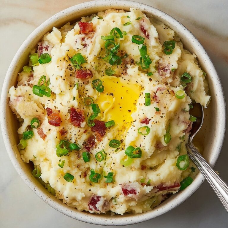 Colcannon: Creamy Mashed Potatoes with Bacon, Cabbage, and Green Onions Recipe