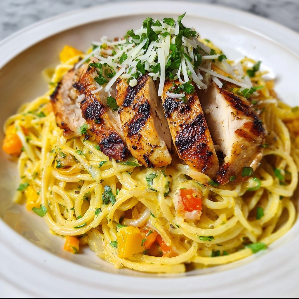 Monterey Chicken Spaghetti Recipe - Recipe Image