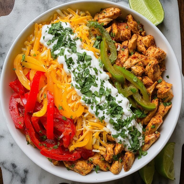 Fajita Chicken Casserole Recipe