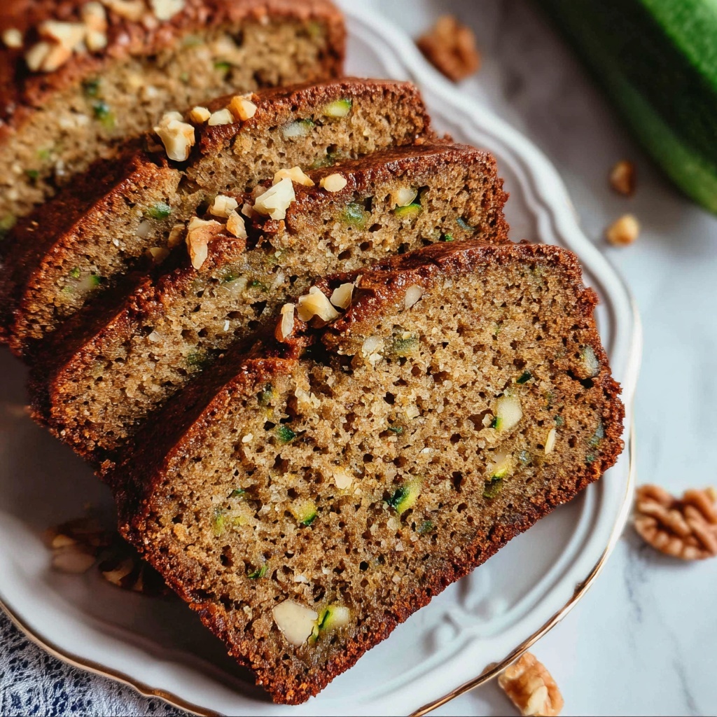 Moist Cinnamon-Spiced Zucchini Bread Recipe - Recipe Image