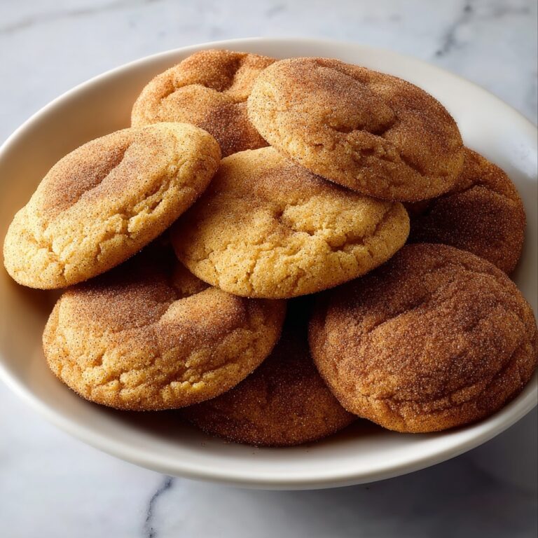 Soft Baked Spiced Pumpkin Snickerdoodles Recipe