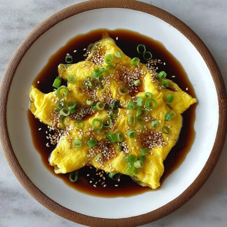 Scrambled Eggs with Soy Sauce Recipe