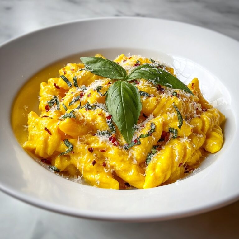 Cheesy Orange Pasta Recipe